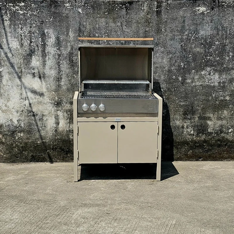 Outdoor-Küchenschrank mit Grill