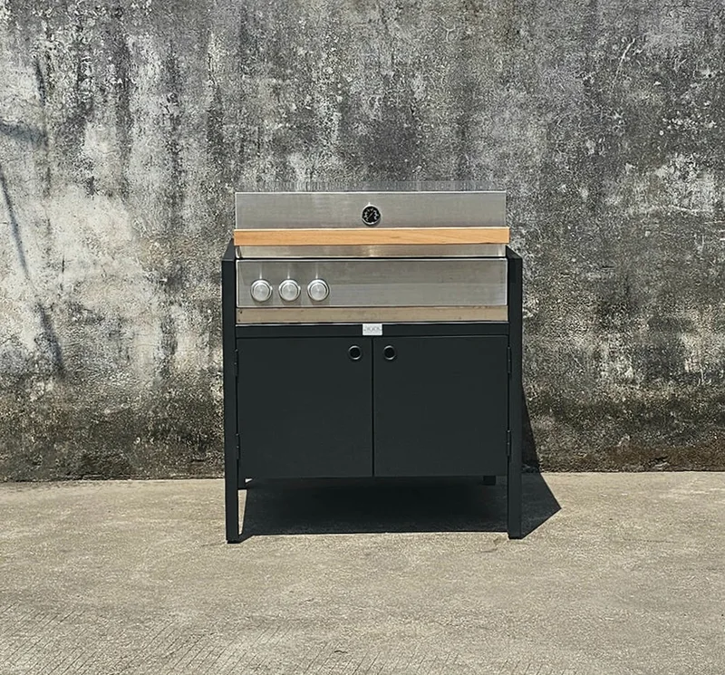 Outdoor-Küchenschrank mit Grill