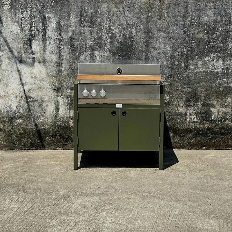 Outdoor-Küchenschrank mit Grill