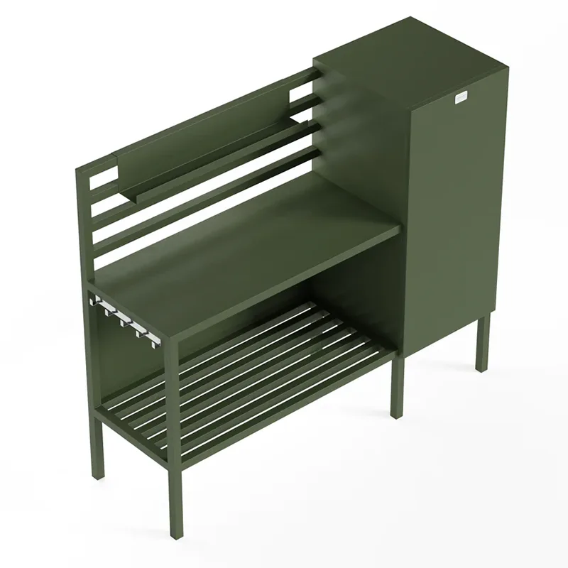 Modularer Outdoor-Küchenschrank