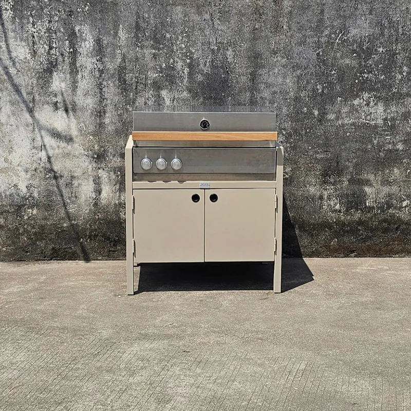 Outdoor-Küchenschrank mit Grill
