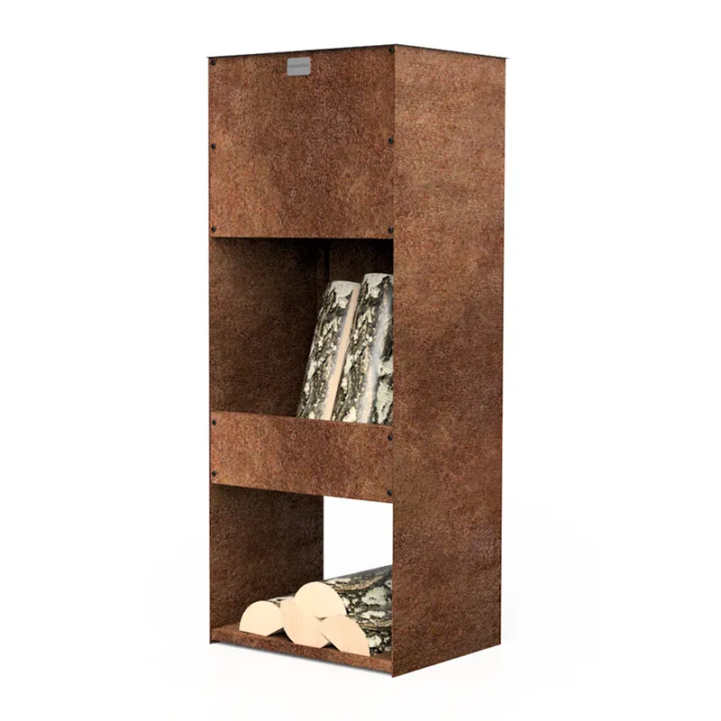 Wetterfeste Feuerstelle für den Hinterhof