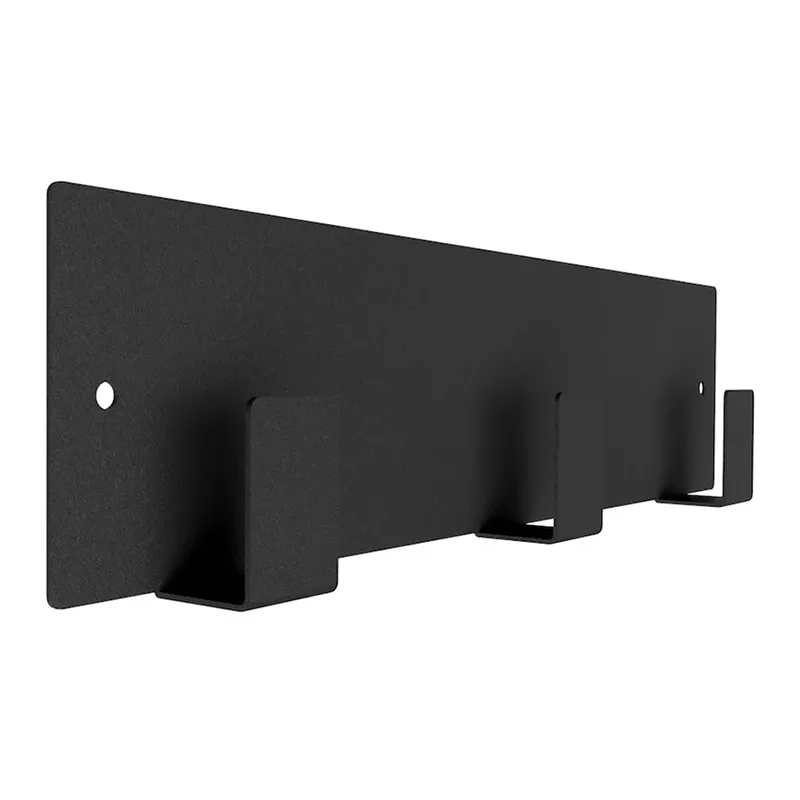 Schwarzer Küchenaufhänger aus Metall