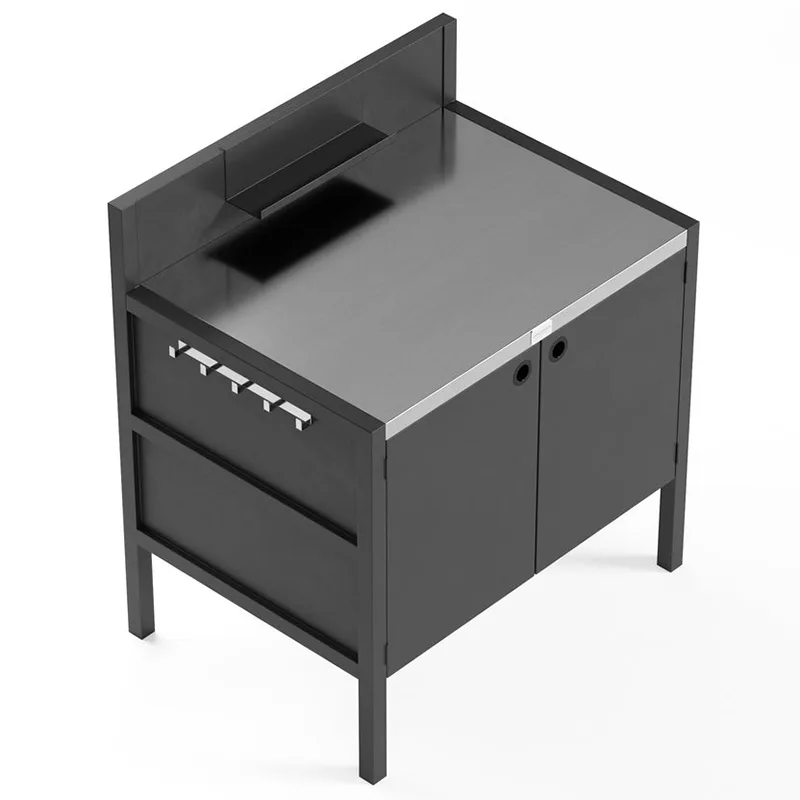 Doppeltüriger Outdoor-Küchenschrank