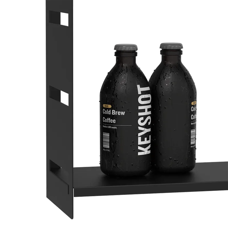 Komplette Wandregale aus Metall